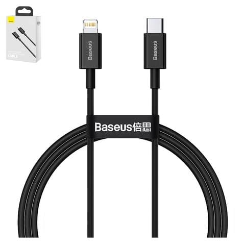 USB-кабель Baseus Superior, Type-C на Lightning, 100 см, 20 Вт, білий, #CATLYS-A01