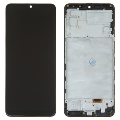 Дисплей Samsung SM-M225 Galaxy M22, черный | с тачскрином | с передней панелью | High Copy, OLED | дисплейный модуль, экран
