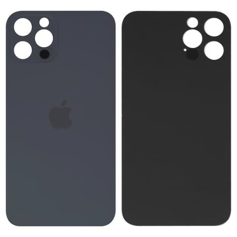 Задняя крышка Apple iPhone 12 Pro, синяя, нужно снимать стекло камеры, small hole, Original (PRC) | корпус, панель аккумулятора, АКБ, батареи