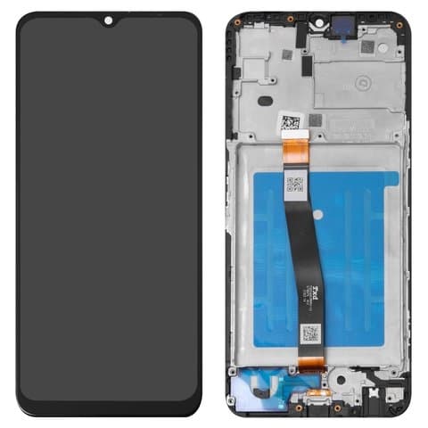 Дисплей Samsung SM-A226 Galaxy A22 5G, черный | с тачскрином | с передней панелью | Original (PRC) | дисплейный модуль, экран