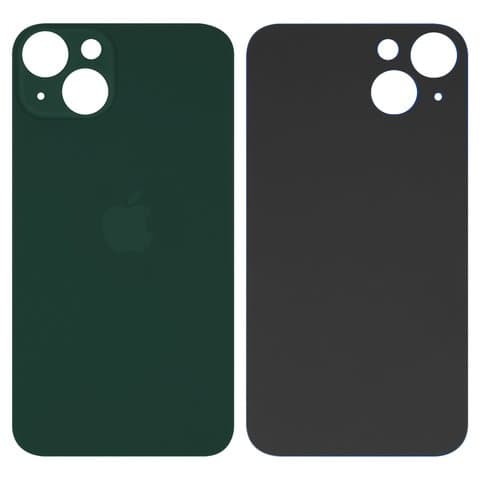 Задняя крышка Apple iPhone 13, зеленая, не нужно снимать стекло камеры, big hole, Original (PRC) | корпус, панель аккумулятора, АКБ, батареи