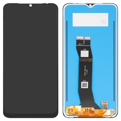 Дисплей Huawei Nova Y61, черный | с тачскрином | High Copy | дисплейный модуль, экран