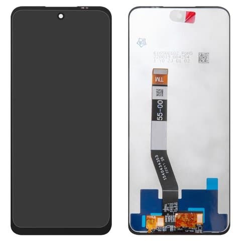 Дисплей Motorola Moto G62 5G, черный | с тачскрином | High Copy | дисплейный модуль, экран