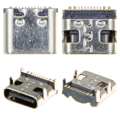 Коннектор зарядки, 12 pin, тип 1, Type-C