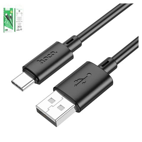 USB-кабель Hoco X88, Type-C, 100 см, 3.0 А, чорний