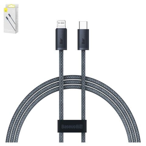 USB-кабель Baseus Dynamic Series, Type-C на Lightning, 100 см, 20 Вт, серый, #CALD000016