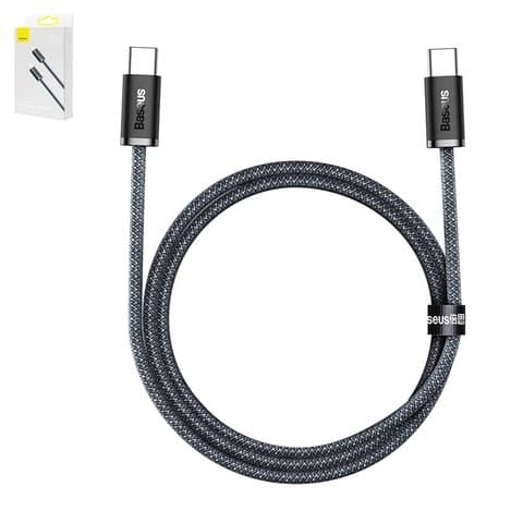 USB-кабель Baseus Dynamic Series, Type-C на Type-C, 100 см, 100 Вт, сірий, #CALD000216