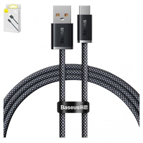 USB-кабель Baseus Dynamic Series, Type-C, 100 см, 100 Вт, сірий, #CALD000616