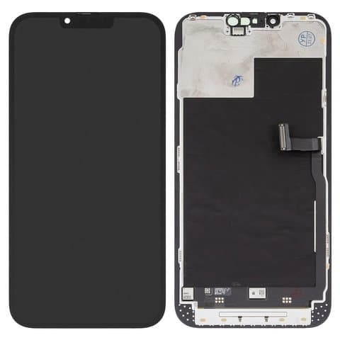 Дисплей Apple iPhone 13 Pro Max, чорний | з тачскріном | Original (реновація) | дисплейный модуль, экран | видео