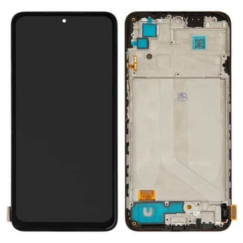 Дисплей Xiaomi Poco M5s, 2207117BPG, чорний | з тачскріном | High Copy, OLED | дисплейный модуль, экран