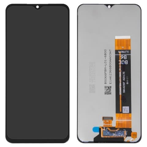 Дисплей Samsung SM-A235 Galaxy A23, черный | с тачскрином | Original (реновация) | дисплейный модуль, экран, монитор
