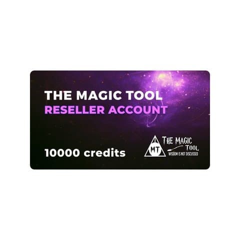 Аккаунт реселера The Magic Tool (10000 кредитов)