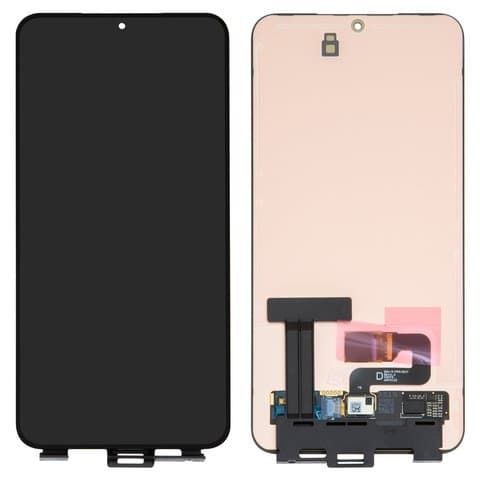 Дисплей Samsung SM-S916 Galaxy S23 Plus, черный | с тачскрином | Original (реновация), AMOLED | дисплейный модуль, экран, монитор