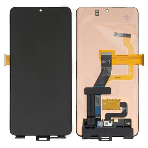 Дисплей Samsung SM-G998 Galaxy S21 Ultra 5G, черный | с тачскрином | Original (реновация) | дисплейный модуль, экран