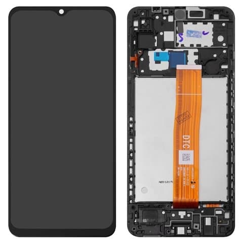 Дисплей Samsung SM-A125 Galaxy A12, черный | с тачскрином | Original (PRC), A125F_VER c D0652MIXF-01 | дисплейный модуль, экран