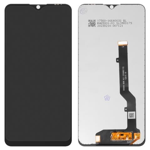Дисплей ZTE Blade A7s 2020, A7020, чорний | з тачскріном | Original (PRC), SKI649-B08 V0.1 | дисплейный модуль, экран