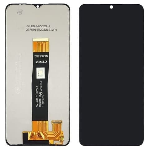 Дисплей Samsung SM-A047 Galaxy A04s, черный | с тачскрином | High Copy | дисплейный модуль, экран