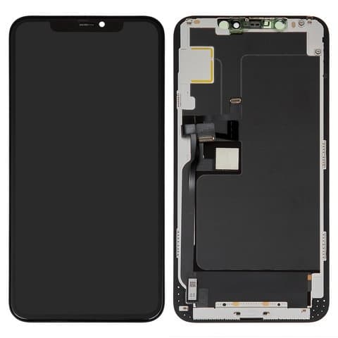Дисплей Apple iPhone 11 Pro Max, черный | с тачскрином | High Copy, OLED | дисплейный модуль, экран, монитор
