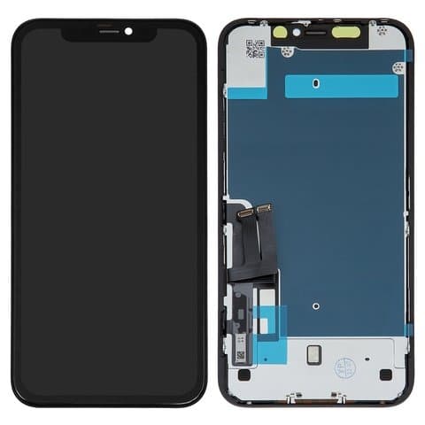 Дисплей Apple iPhone 11, черный | с тачскрином | High Copy, IPS, imisu | дисплейный модуль, экран