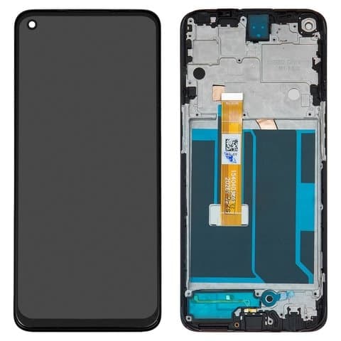 Дисплей OnePlus Nord N10 5G, черный | с тачскрином | с передней панелью | Original (PRC) | дисплейный модуль, экран