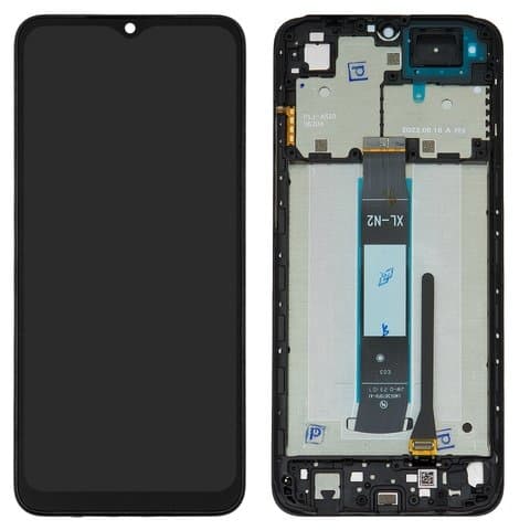 Дисплей Xiaomi Redmi A2, Redmi A2 Plus, чорний | з тачскріном | в передній панелі | Original (PRC) | дисплейный модуль, экран