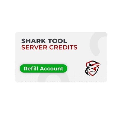 Серверные кредиты Shark Tool (пополнить аккаунт), 10 кредитов