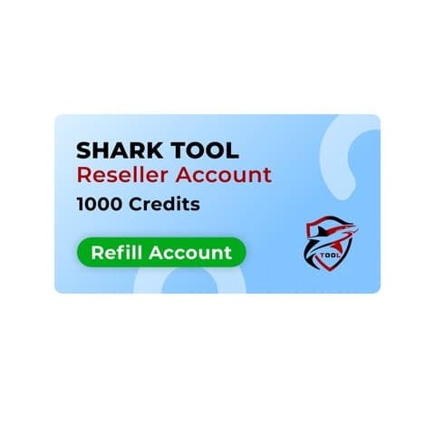 Аккаунт реселера Shark Tool с 1000 кредитов (пополнить аккаунт)