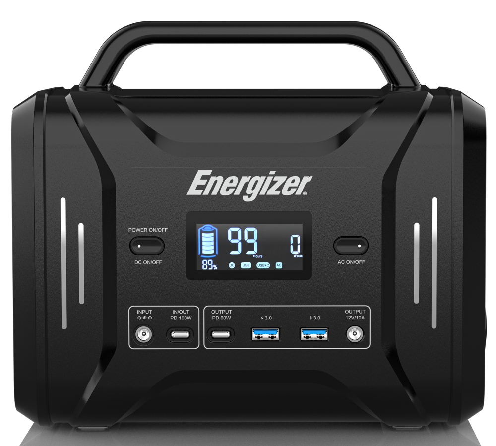 Зарядная станция Energizer PPS320, 320000 mAh, Power Delivery, 100 Вт, Quick Charge 3.0, 300 Вт, 220 В