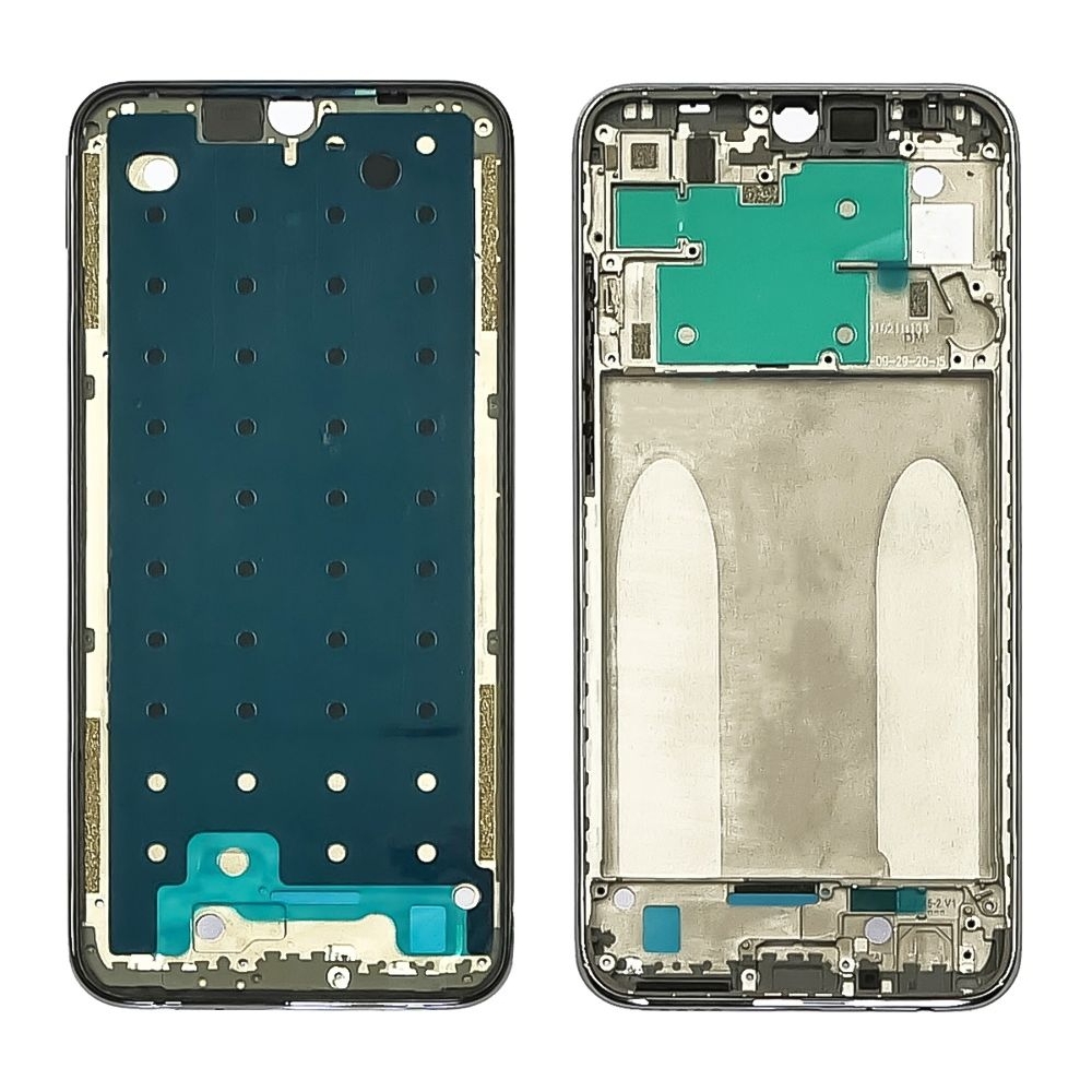 Рамка (основа) крепления дисплея Xiaomi Redmi Note 8, M1908C3JH, M1908C3JG, M1908C3JI, серебристая