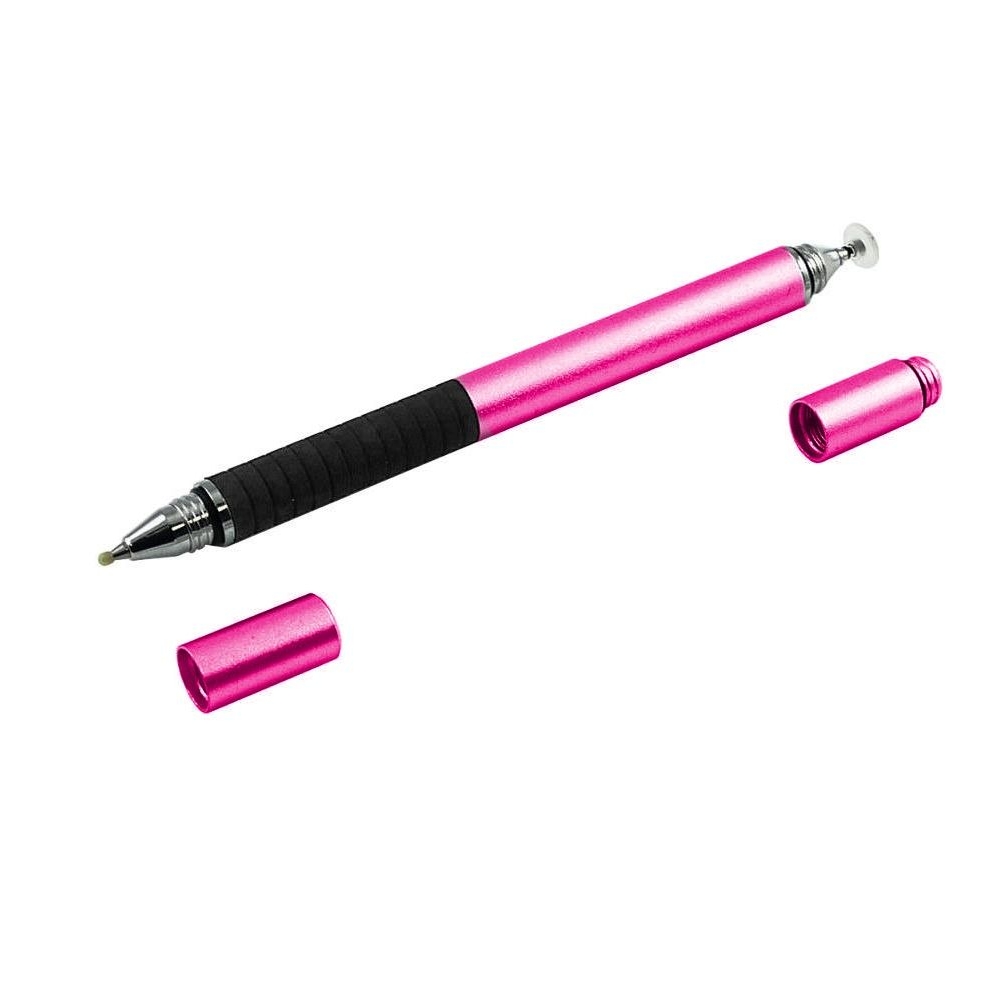 Стилус емкостный, высокоточный, Jot Pro, с капиллярной ручкой, алюминиевый, розовый