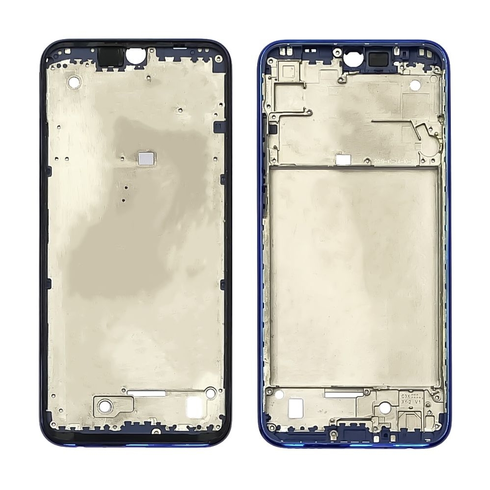 Рамка (основа) крепления дисплея Xiaomi Redmi Note 8T, M1908C3XG, синяя, Starscape Blue