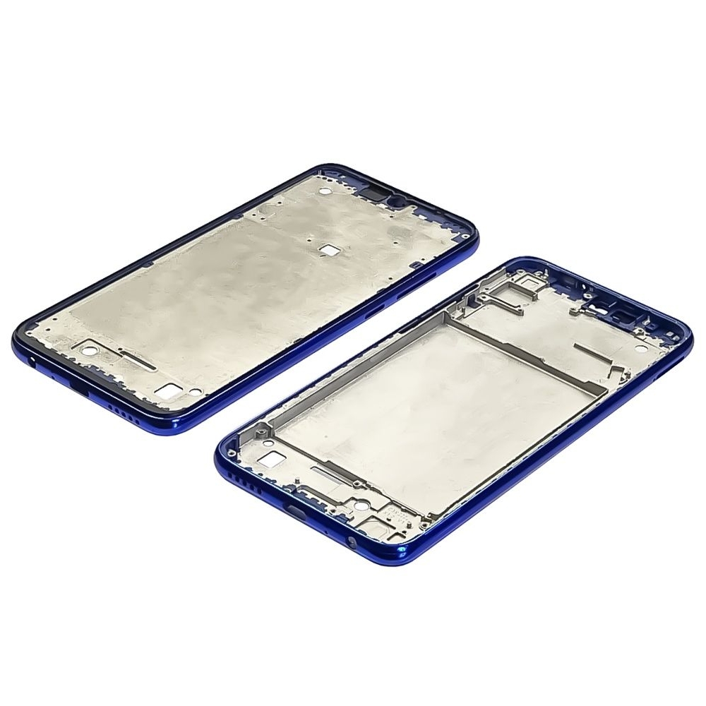 Рамка (основа) крепления дисплея Xiaomi Redmi Note 8T, M1908C3XG, синяя, Starscape Blue
