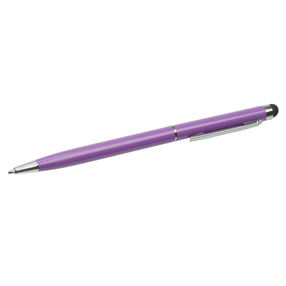 Стилус емкостный PS100, с шариковой ручкой, металлический, сирениевый