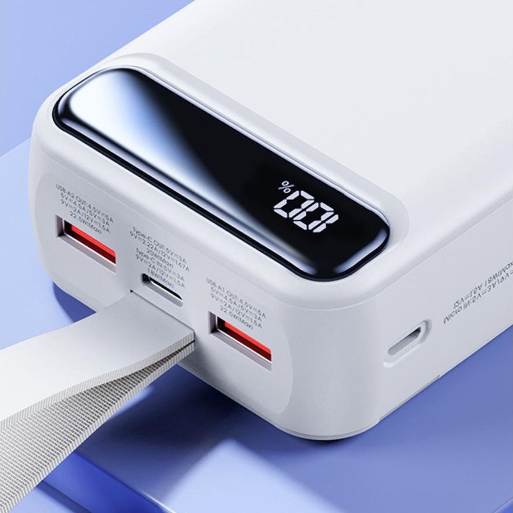 Power bank Remax RPP-522, 30000 mAh, білий