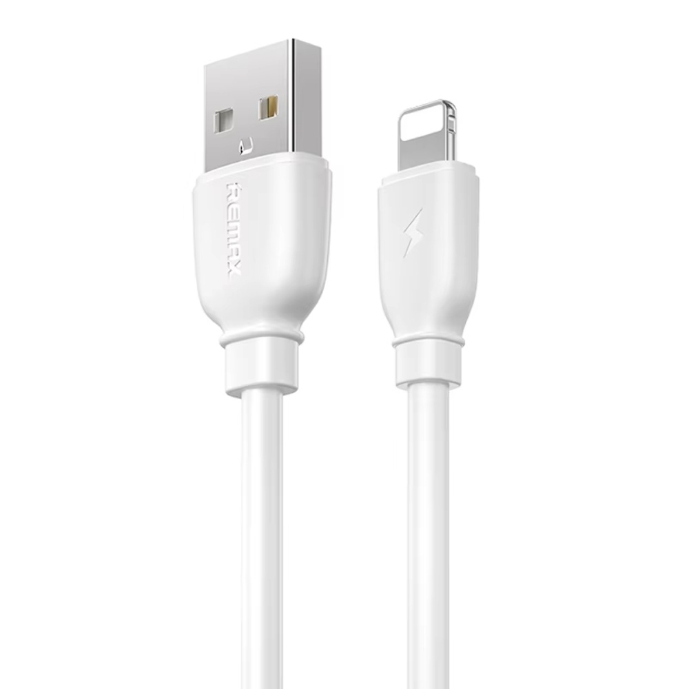 USB-кабель Remax RC-138i, Lightning, 2.4 А, 100 см, білий