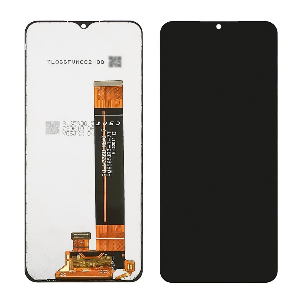 Дисплей Samsung SM-M336 Galaxy M33, черный | с тачскрином | High Copy | дисплейный модуль, экран