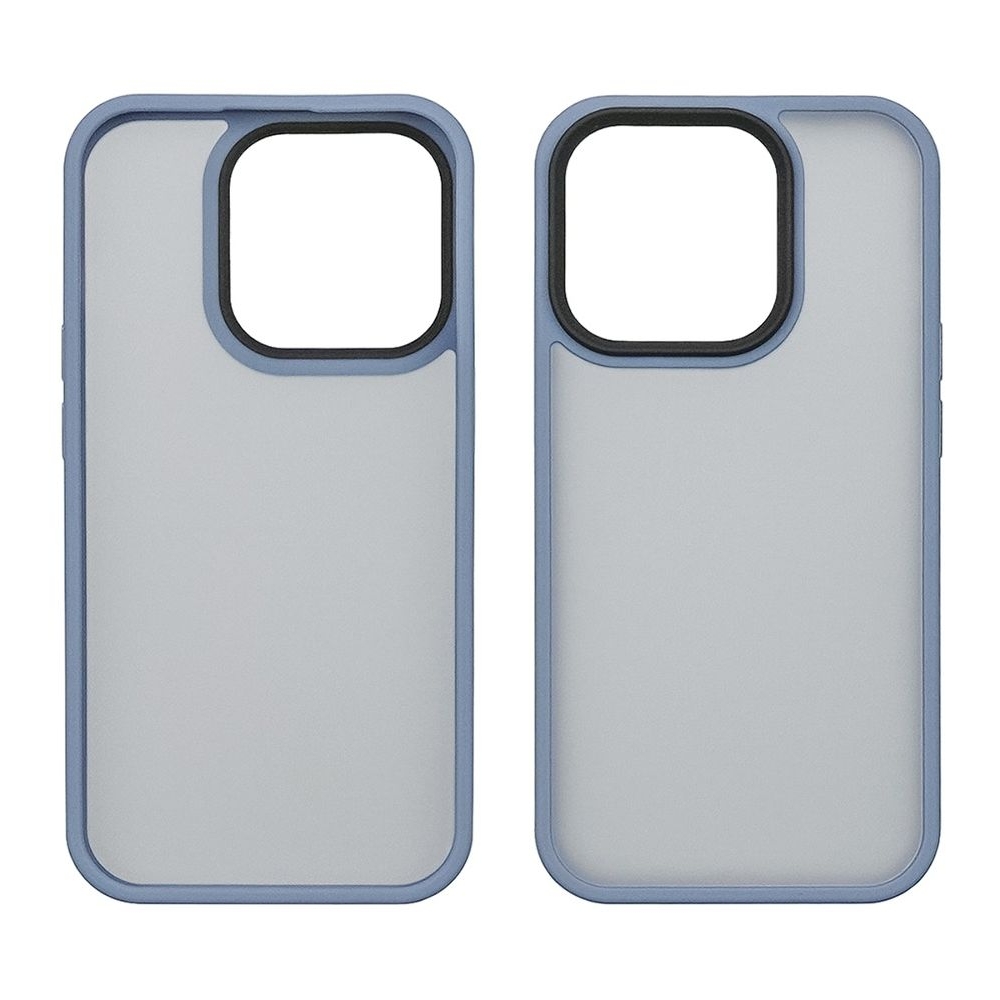 Чехол Сolor Protective Frame Apple iPhone 14 Pro Max, синій, Люкс