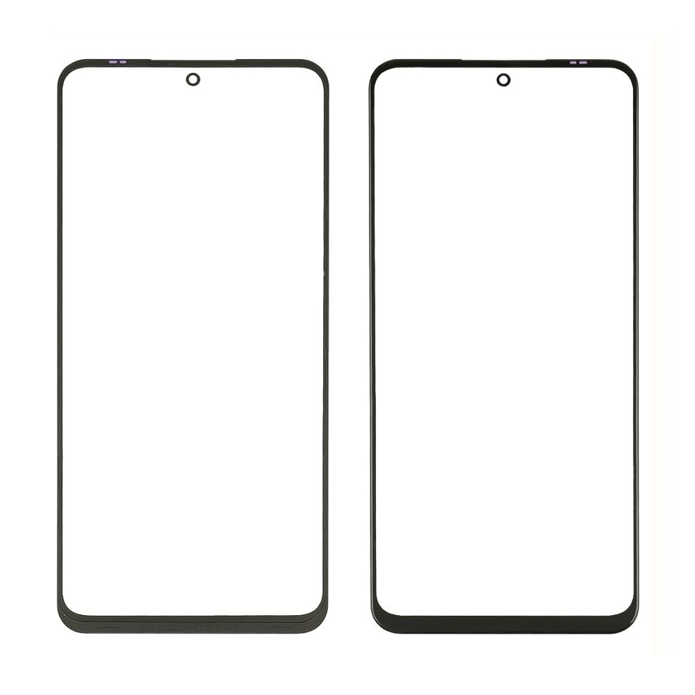 Стекло дисплея Xiaomi Redmi Note 12, черное, с OCA-пленкой | стекло тачскрина