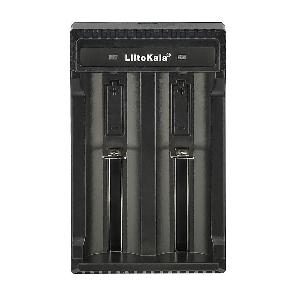 Сетевое зарядное устройство с тестером LiitoKala Lii-L2, для аккумуляторов 18650, АА, ААА и других, универсальное, 2 слота
