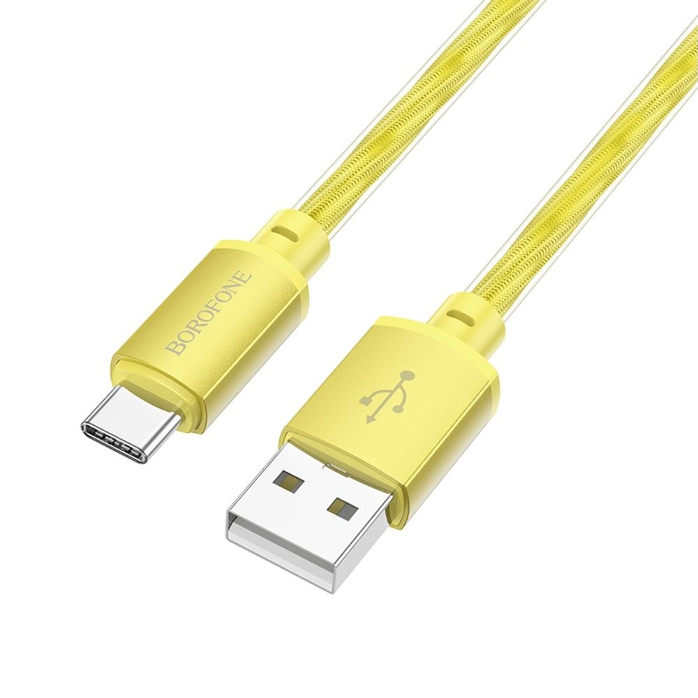 USB-кабель Borofone BX95, USB на Type-C, 100 см, золотистий