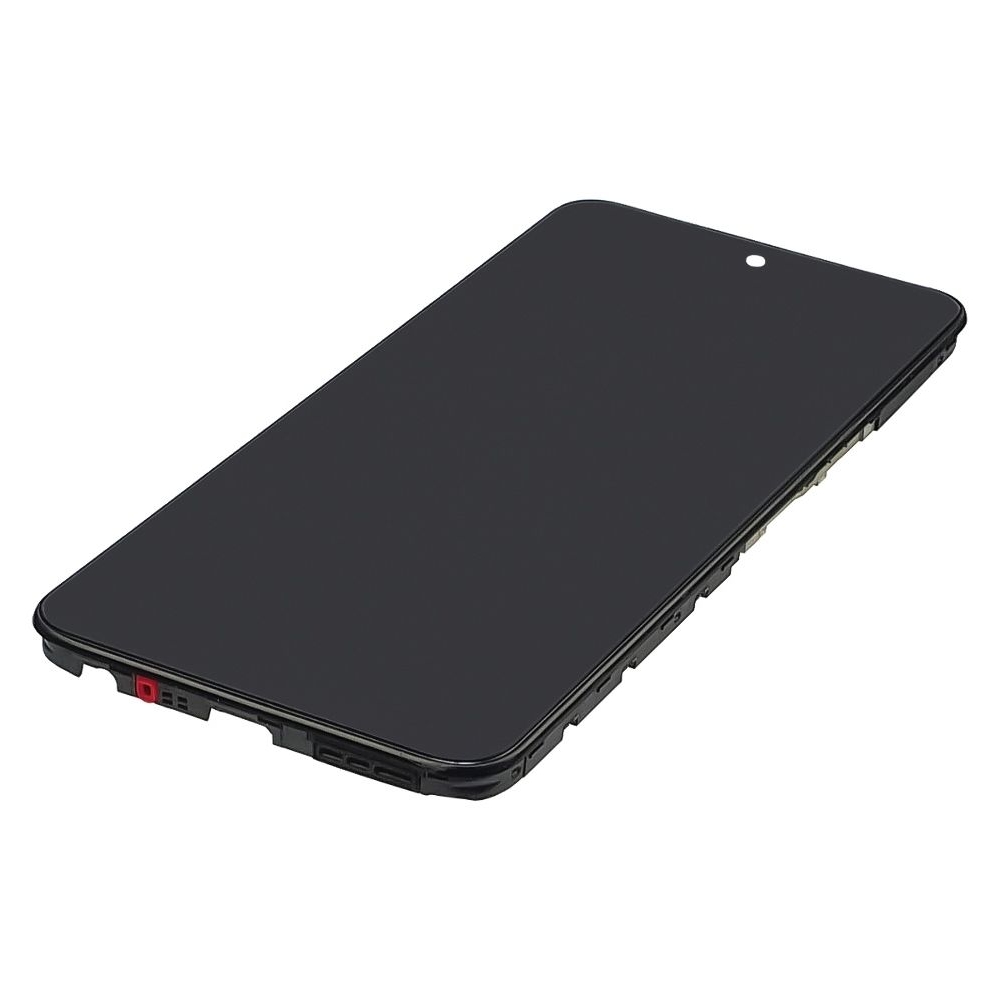 Дисплей Infinix Hot 20, X6826, X6826B, X6826C, черный | с тачскрином | с передней панелью | Original (PRC) | дисплейный модуль, экран