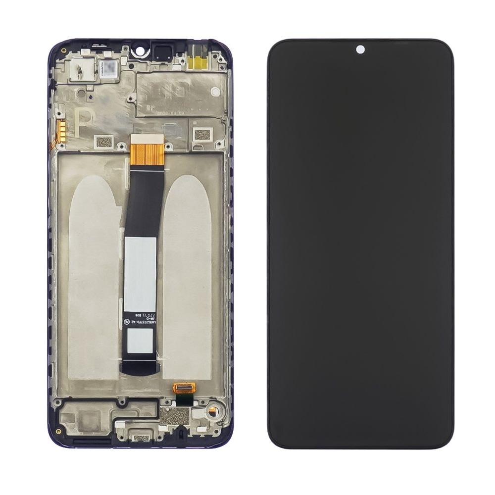 Дисплей Xiaomi Poco C40, 220333QPG, чорний | з тачскріном | в передній панелі | Original (PRC) | дисплейный модуль, экран