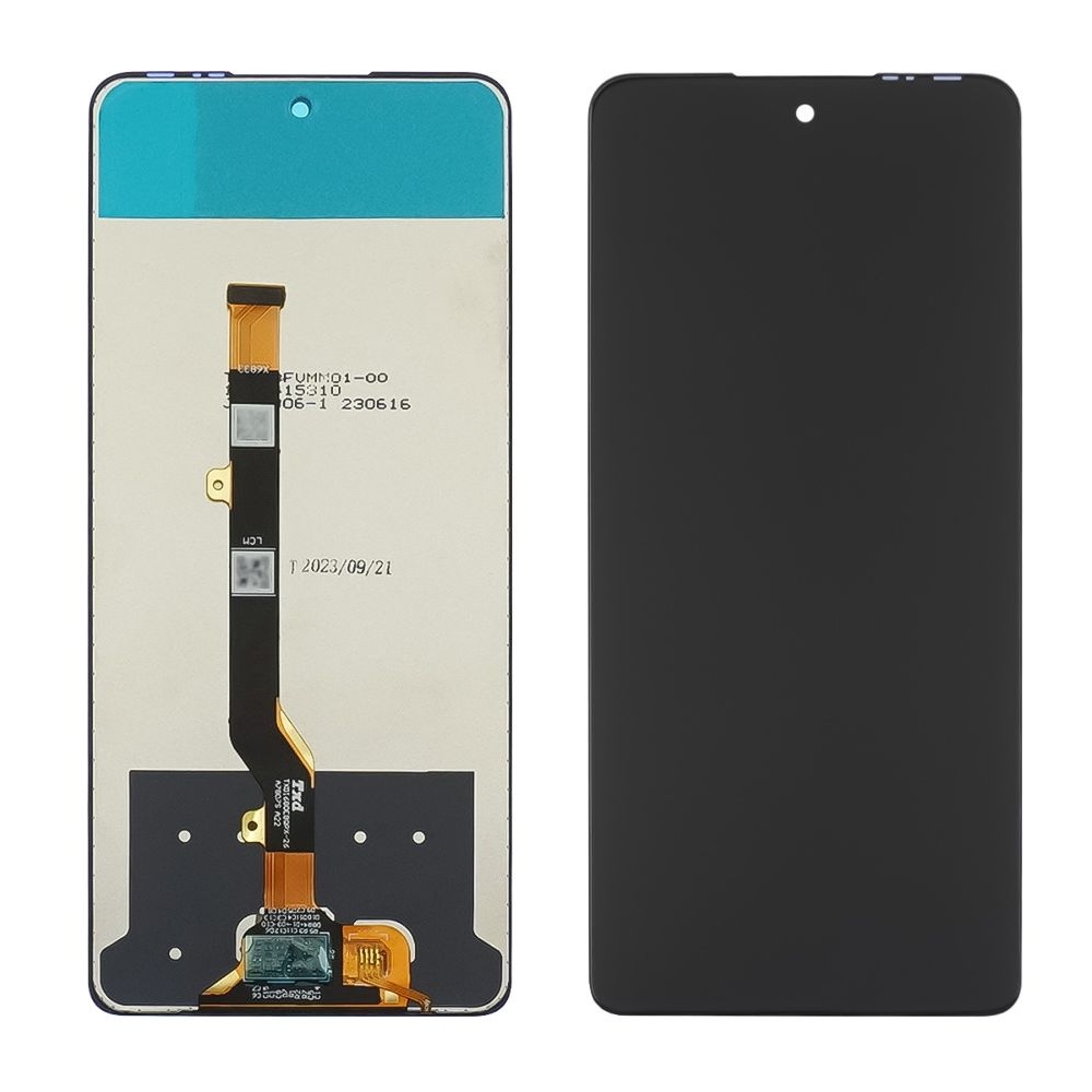Дисплей Tecno Pova 5, LG7n, черный | с тачскрином | High Copy | дисплейный модуль, экран