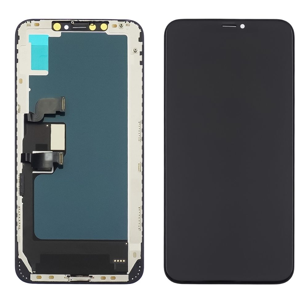 Дисплей Apple iPhone XS Max, черный | с тачскрином | ZY-IN CELL | дисплейный модуль, экран, монитор