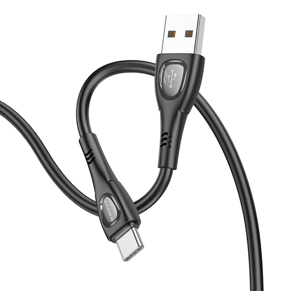 USB-кабель Borofone BX98, Type-C, 100 см, чорний