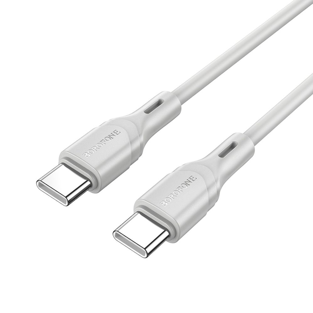 USB-кабель Borofone BX99, Type-C на Lightning, 100 см, серый