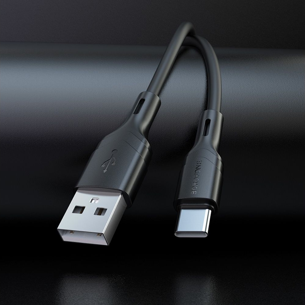 USB-кабель Borofone BX99, Type-C, 100 см, чорний