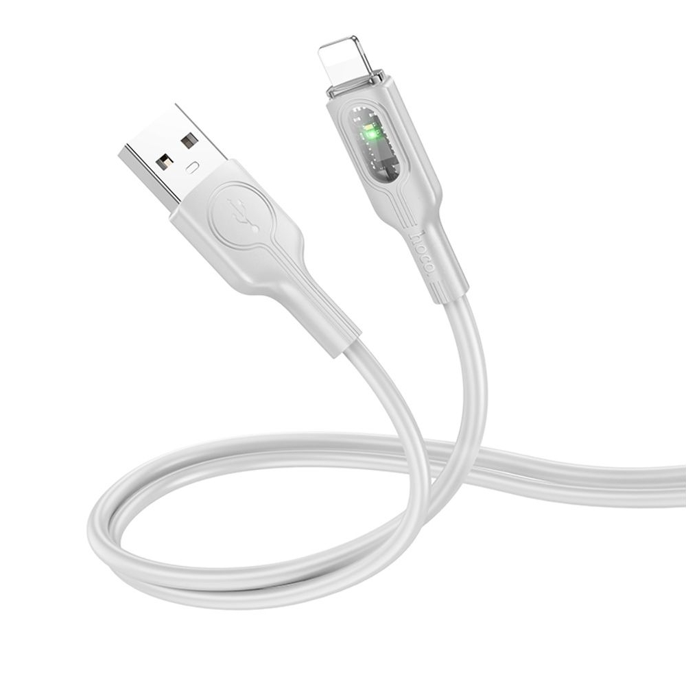 USB-кабель Hoco U120, Type-C, 100 см, сірий