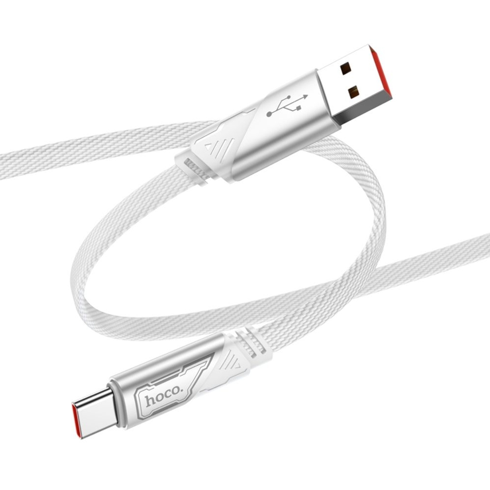 USB-кабель Hoco U119, Type-C 5A, 100 см, сірий