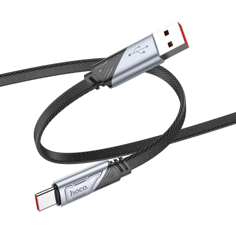 USB-кабель Hoco U119, Type-C 5A, 100 см, чорний